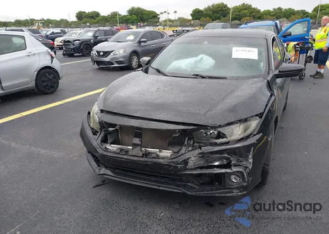 2019 Honda Civic Sport z USA, uszkodzony, nr VIN 19XFC2F80KE047355